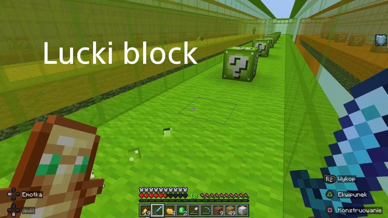 Minecraft Lucki block z Maxem - YouTube