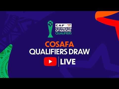 TotalEnergies U-20 AFCON - COSAFA Qualifiers Draw — live football stream