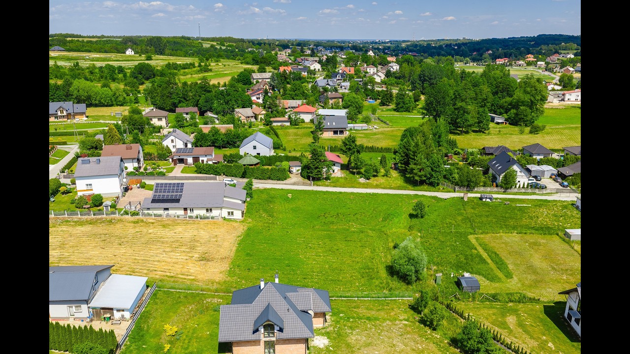 Viewed plot in a green area with WZ - Plot - Sale - Rzeszów, Przybyszówka