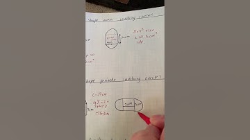 35 Compound shape perimeter involving circles