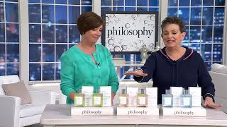 philosophy supersize summer fine fragrance 4oz edt duo on QVC