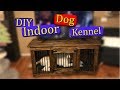How To Build An Indoor Dog Kennel (DIY)