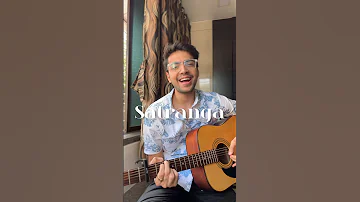 SATRANGA song guitar cover ❤️‍🔥 | Animal movie | Ranbir Kapoor, Rashmika M | Arijit Singh, Pritam