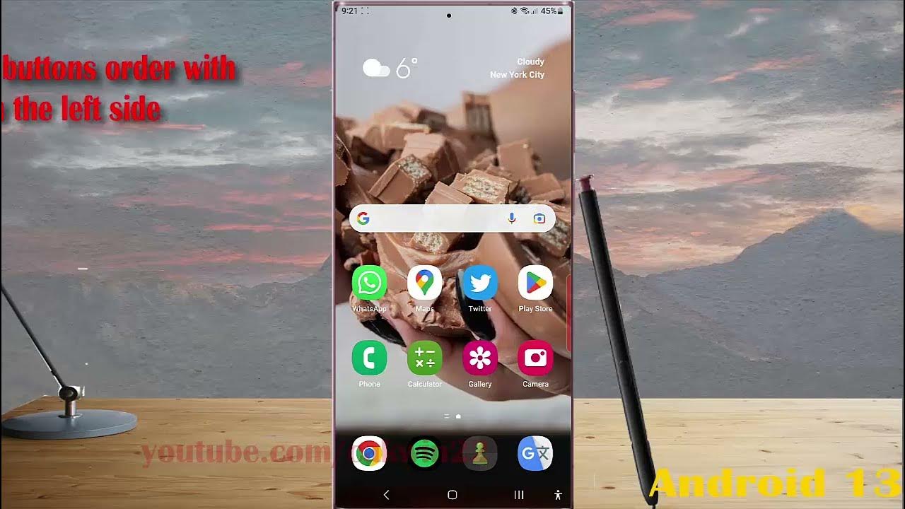 Samsung Galaxy S23 Ultra How To Set Navigation Buttons Order With samsung-galaxy-s23-ultra-how-to-set-navigation-buttons-order-with