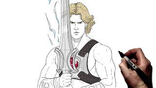 How To Draw He-Man | Step By Step | Masters Of The Universe