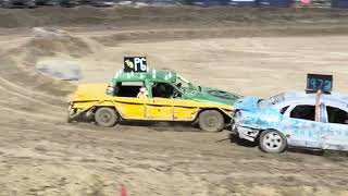 P6 6cyl last chance qualifier September trash car racing. 