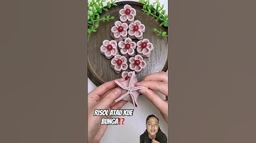 Thumbnail of RISOL ATAU KUE BUNGA⁉️ #diy #food #handmade #flowers #craft #phonk #music #spotify #song #rap