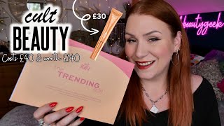 UNBOXING THE NEW CULT BEAUTY TRENDING EDIT - 10 PRODUCTS WORTH £140 !