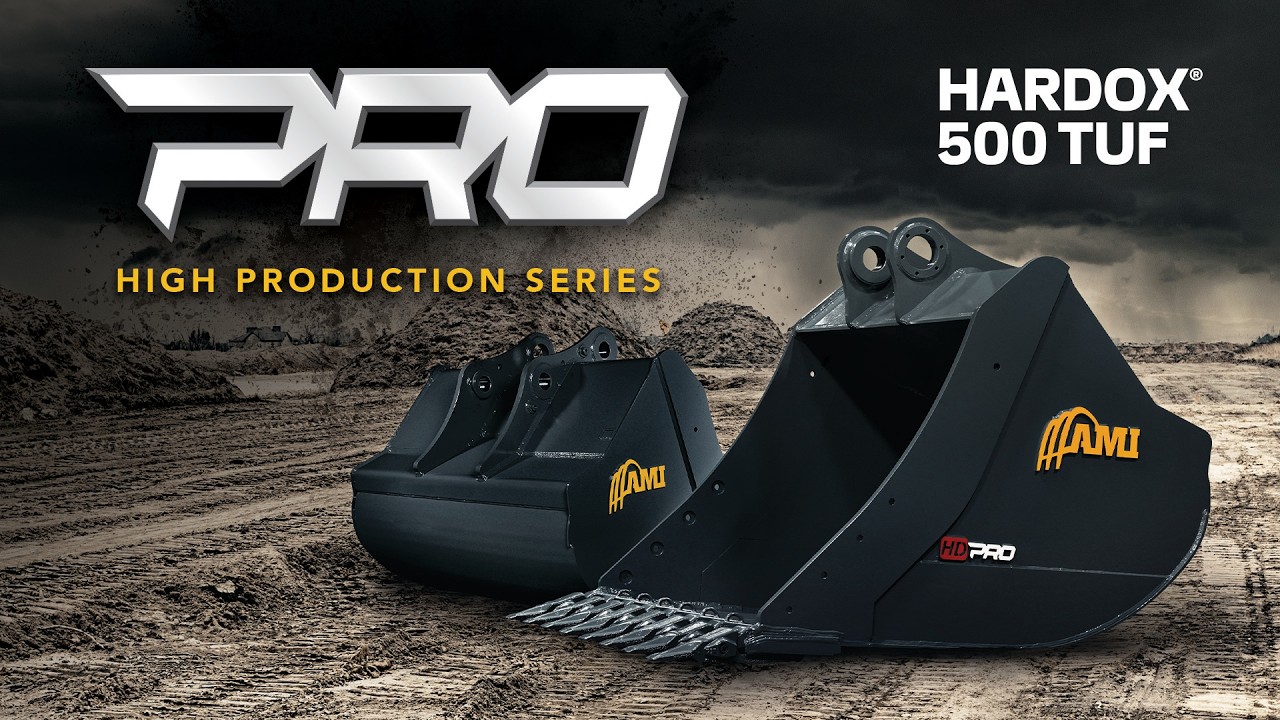 HD Pro Digging Bucket - AMI Attachments®