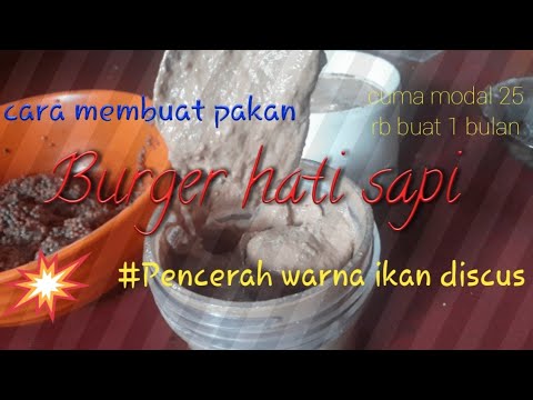 Video: Cara Membuat Burger Hati Sapi