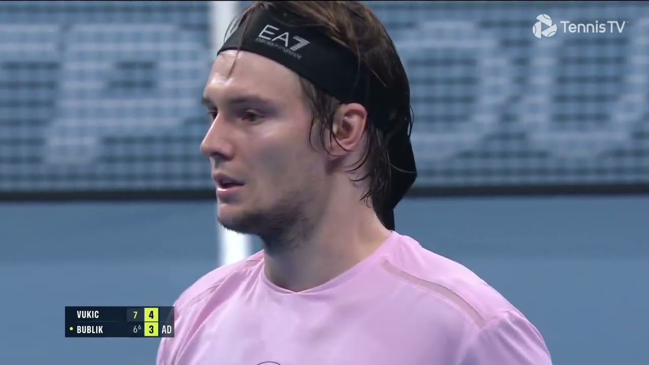 A. Bublik Vs. A. Vukic - Hangzhou R2 2025