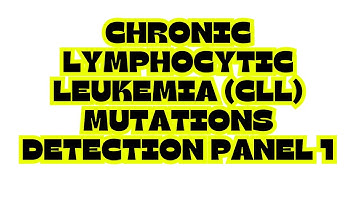 CHRONIC LYMPHOCYTIC LEUKEMIA (CLL) MUTATIONS DETECTION PANEL 1