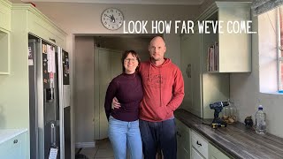 Look how far we've come in our kitchen renovation