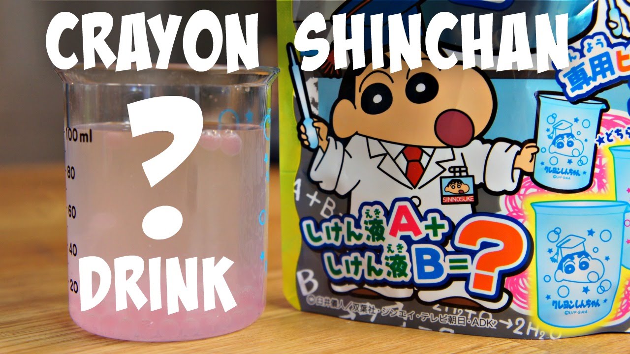 Crayon Shin Chan Mystery Drink Whatcha Eating? 215 YouTube