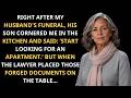 The Forged Document That Ruined My Stepson's Plot To Steal My House  Toxic Family Stories
