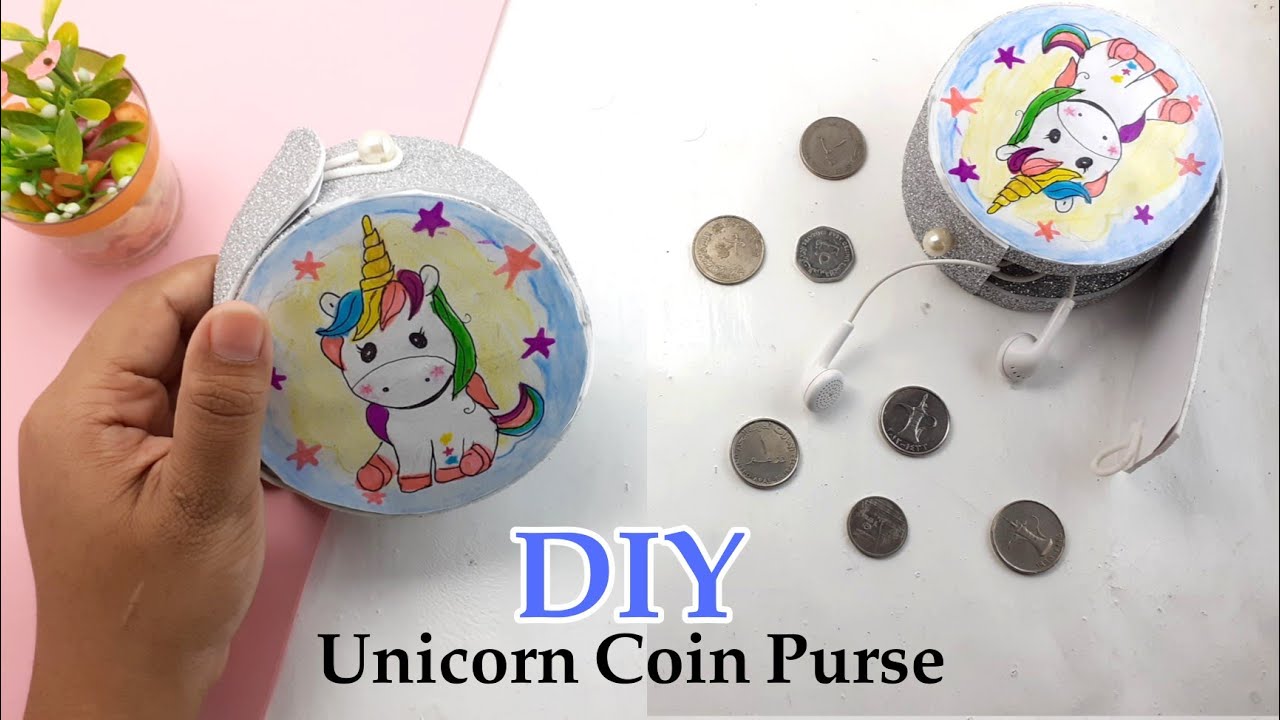 Bubble Pop It Fidget - Unicorn Coin Purse