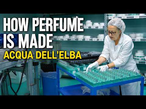 Video Acqua dell'Elba: A Rare Look Inside Their Perfume Production