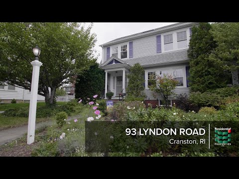 93 Lyndon Road, Cranston, RI home video tour