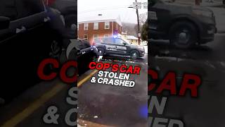 Stolen Cop Car Chase Ends In Diner Crash