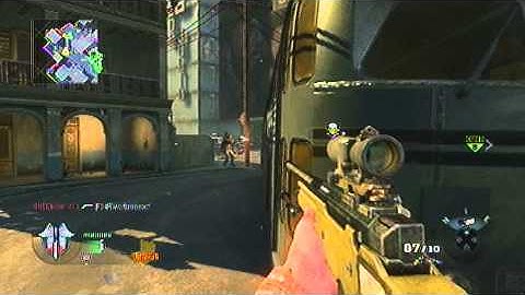 How To Quick Scope In Black Ops (Gameplay/Tutorial) SnD 11-1