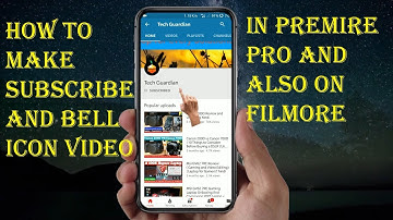 How To Make Bell Icon Intro Video | Premiere pro | Wondershare Filmora