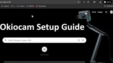 Okiocam S2 Pro Setup