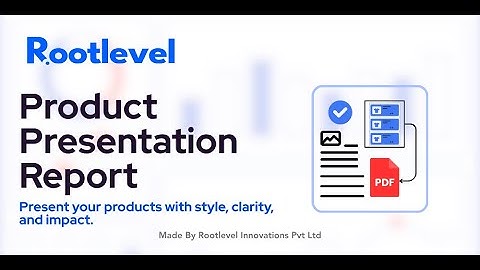 Odoo Product Presentation Report Create Professional product presentation catalogs with odoo
