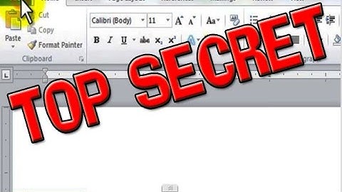 Password Protect any Microsoft Word Documents - How to