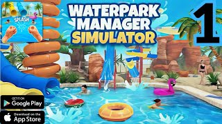 Waterpark Manager Simulator Gameplay Part 1 (Android/Ios) #gameplay #simulator #mobile  screenshot 5