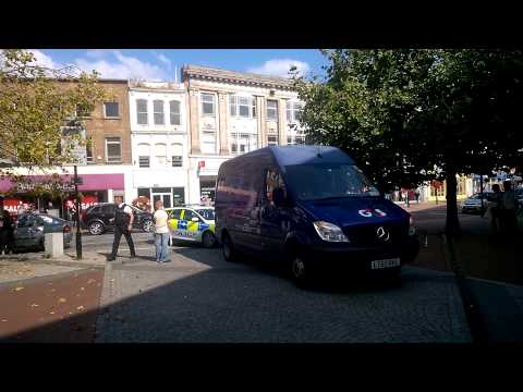 G4S Van alarm alerts police In Taunton Somerset