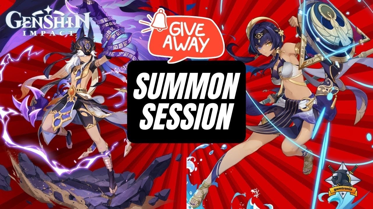 🔴GIVEAWAY!! CYNO and Candace Summon - Genshin Impact - YouTube