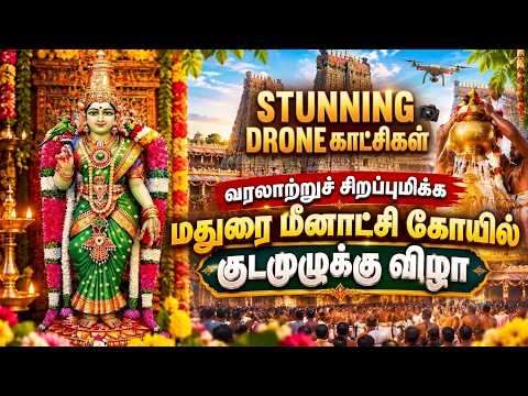 வரலாற்றுச் சிறப்புமிக்க மதுரை மீனாட்சி கோயில் குடமுழுக்கு விழா | Meenatchi Amman Kovil Kumbabishekam