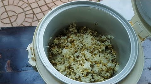 CÁCH NẤU XÔI ĐẬU XANH NHANH ĐƠN GIẢN THƠM NGON