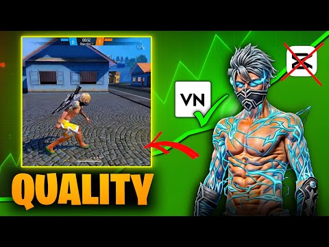 How to Increase Free Fire Video Quality In Vn App 🤯 | 4K HIGH QUALITY TUTORIAL FOR ANDROID