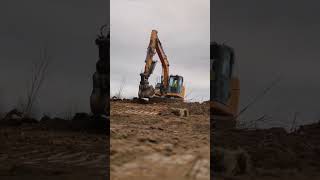 New video coming! Driveway base install & foundation dig. Subscribe!#excavator #construction #shorts
