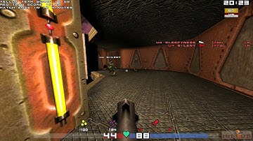 Quake 1/QuakeWorld: Quake1 U4 vs CK 4v4 DM3 DC-CON4 1998