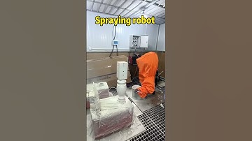 Spraying robot#industrialrobot #sixaxisrobot #automate #robot #borunte #Welding #Industrial