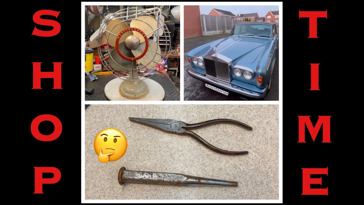Craftsman Punch Restoration & Rare ETF Pliers- Plus-Westinghouse Fan Review- Rolls Royce 
