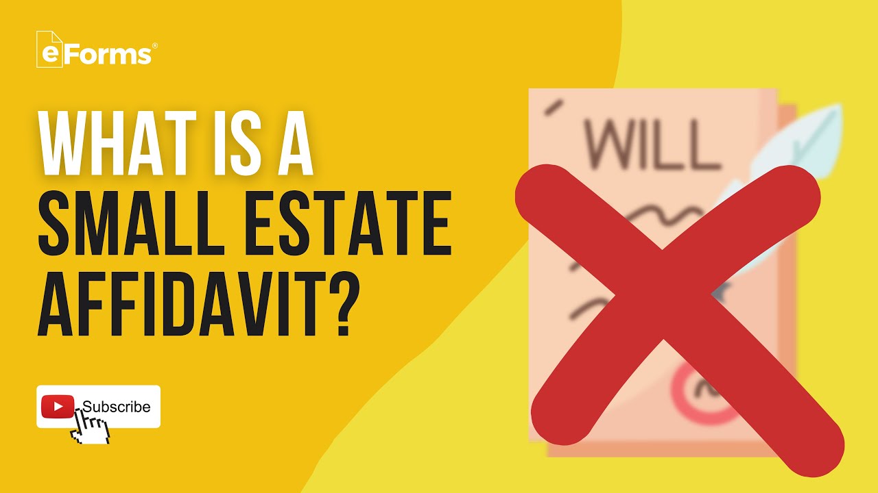 Small Estate Affidavit