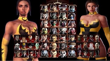 Mortal Kombat 9 - TANYA MK4 MOD - NEW Medium Arcade Ladder Gameplay