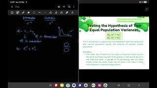 Chapter 6: Hypothesis Testing & Statistical Inferences (Part B)