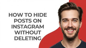 How To Hide Posts On Instagram Without Deleting - GUIDE!