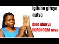 Dore Uburyo Bwo Kurongora Neza Igituba Gifite Imishino Miremire KIKANYARA Cyane 