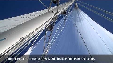 Rigging A Blue Line Asymmetric Spinnaker