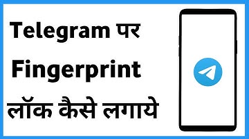 Fingerprint Telegram | Telegram Fingerprint Lock | Telegram App Fingerprint Lock