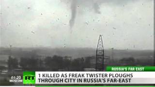 Russia Today 20110802 Tornado in Russia