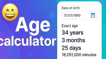 Age Calculator: Calculate Your Age Instantly for FREE