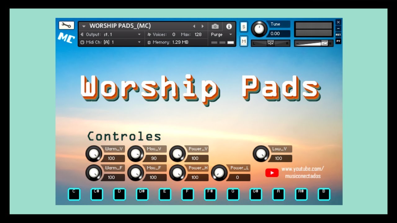 🎹🔥 Worship Pads Sustain Pads Kontakt Tutorial 🔴🔵 YouTube