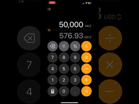 USD to INR currency converter 💰 #trending #finance