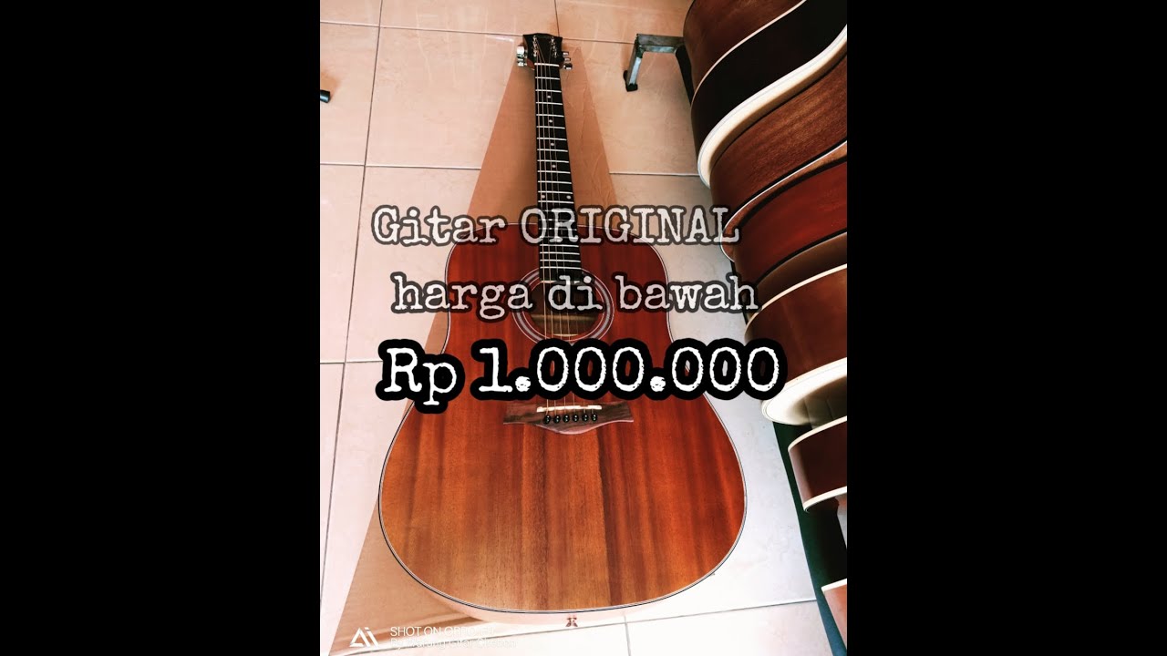 Ceksound Gitar Cowboy Gw 240 Ns original di WGC - YouTube